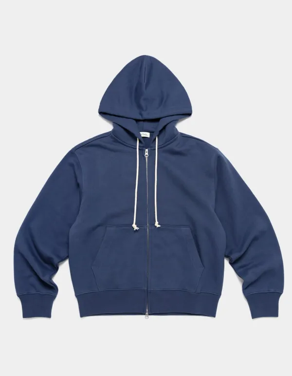 Day to Day Hoodie Zip-Up (Navy Blue)