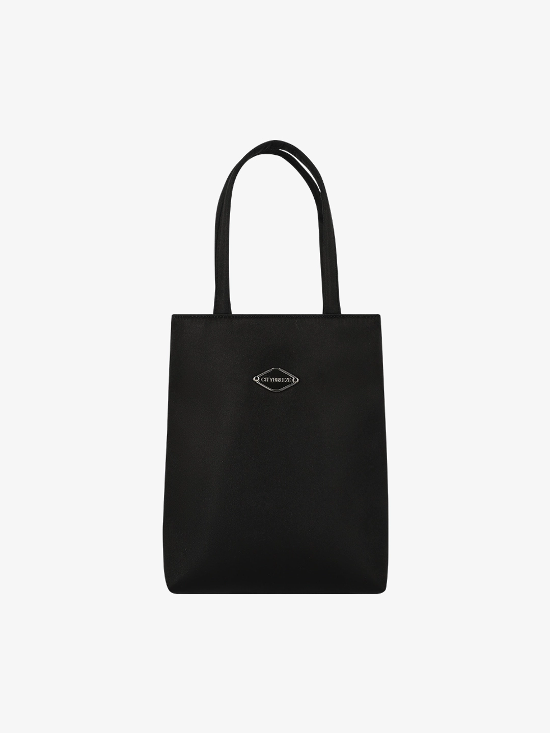 시티브리즈 시티 실키 새틴 미니 토트_BLACK 상품 이미지 2