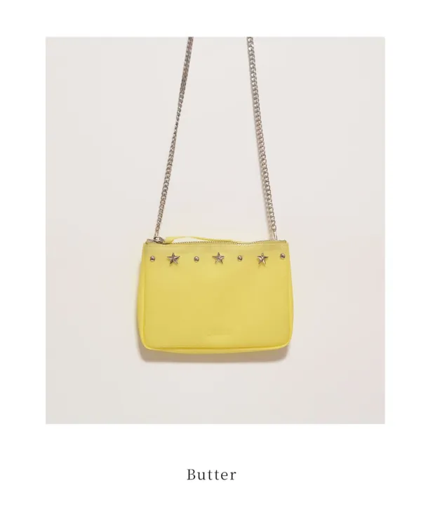Candy Jelly Chain Bag _Butter