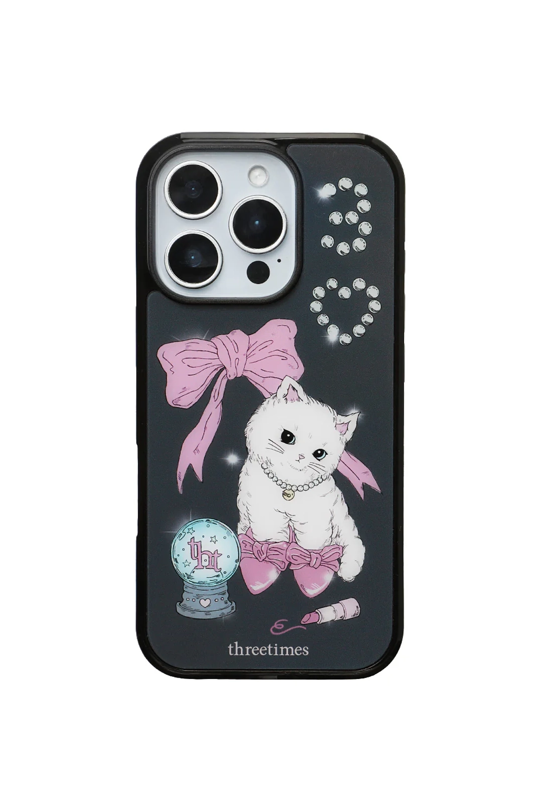 쓰리타임즈 Merry kitten iphone case 상품 이미지 1