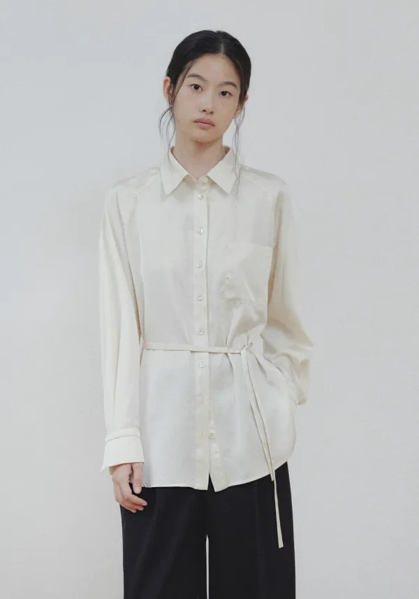 Isotta Raglan Shirt (Cream)