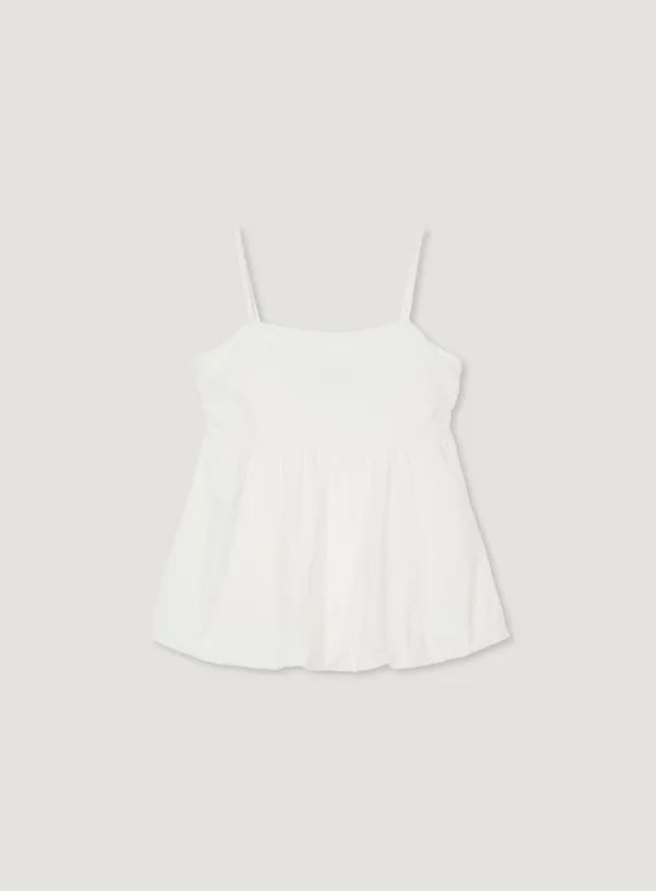 YONY SLEEVELESS BLOUSE_PURE IVORY