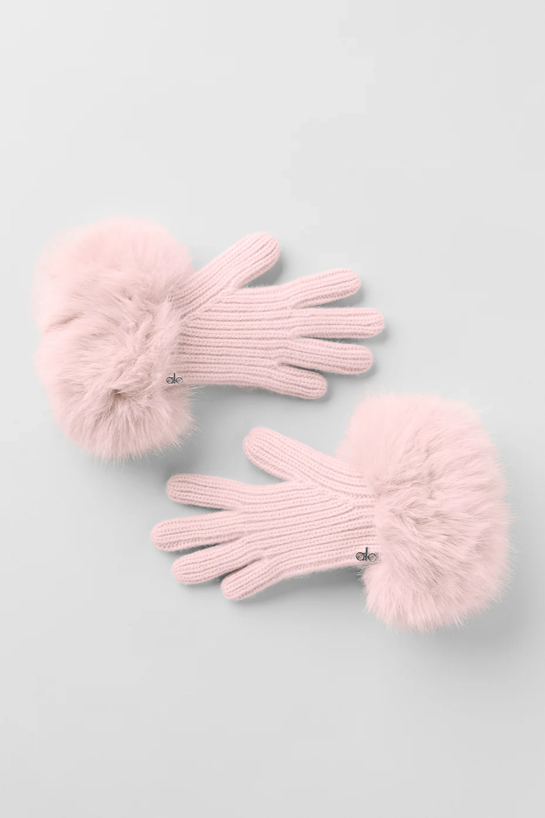 알로요가 Courchevel Cashmere Gloves - Frosted Pink 상품 이미지 1