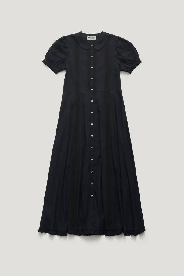 NUEVAS FRILL LACE DRESS_BLACK / ₩189,000