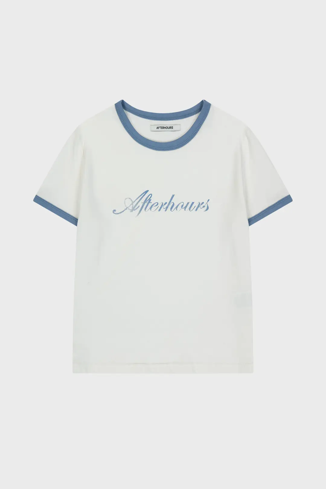 애프터아워즈 LOGO RINGER TEE (IVORY) 상품 이미지 1