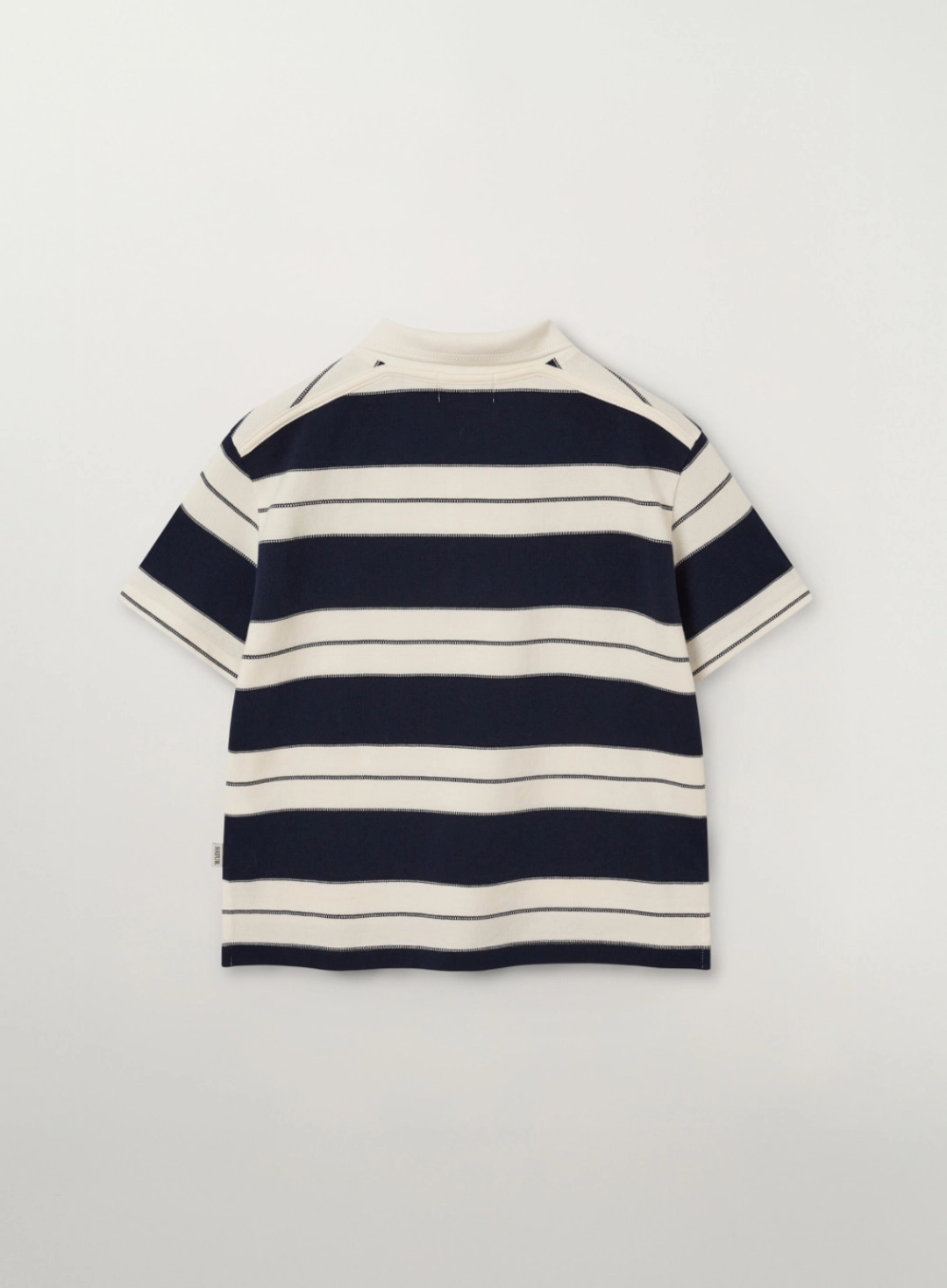 세터 (W) Apero Stripe Pique T-Shirt - Navy 상품 이미지 2