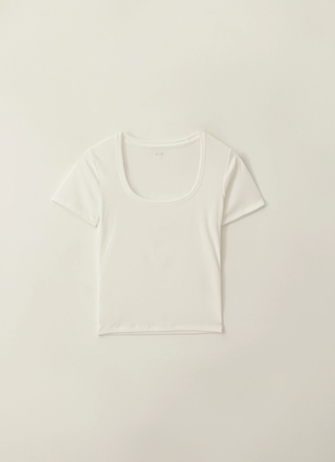 더티스 BASIC DENT SHORT SLEEVE T-SHIRT (IVORY) 상품 이미지 3