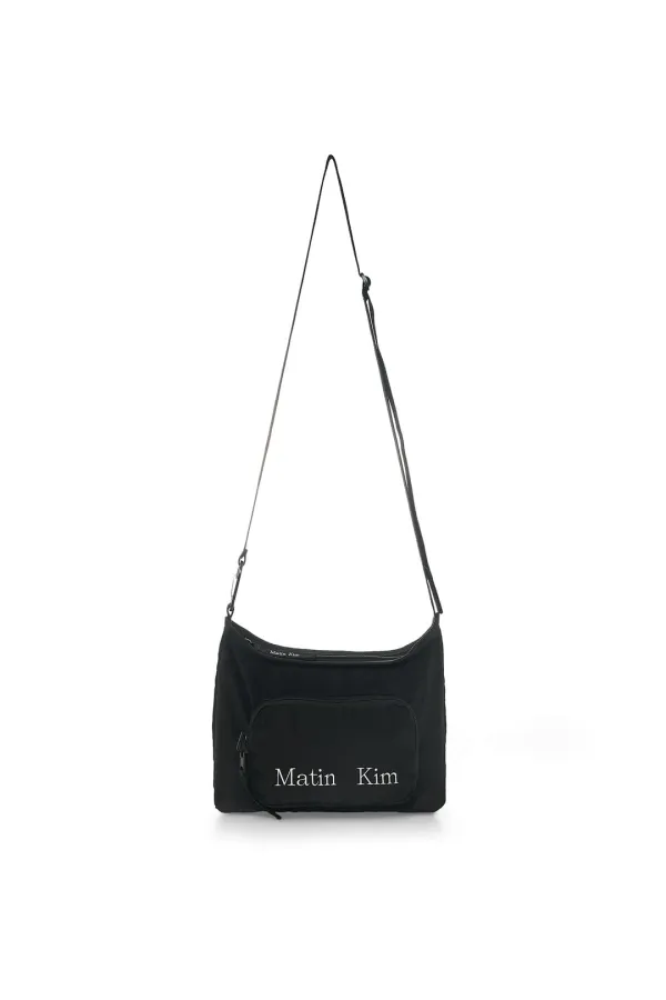 PACKABLE CROSS POCKET BAG IN BLACK
