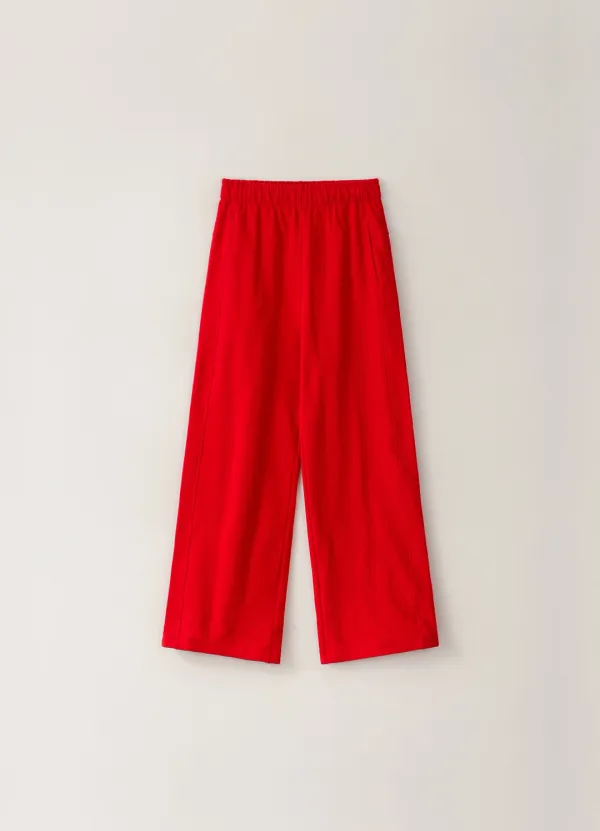 [Limited] Fluff Banding Pants - Red