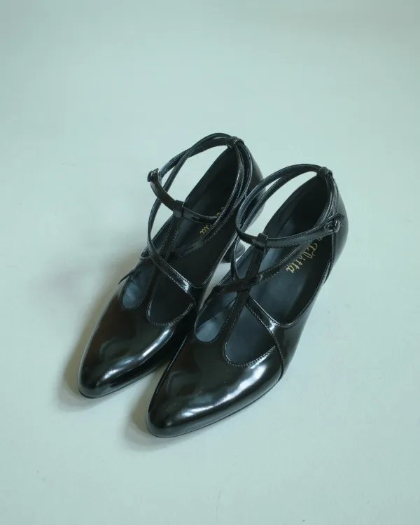 [Exclusive] flétta Handmade Vintage Strap Maryjane