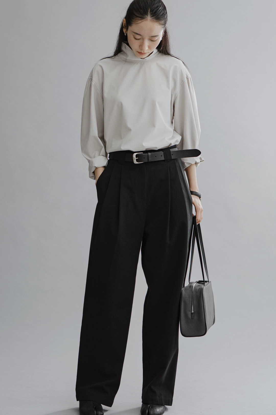 스앨더 33480_Double Pleats Straight Trousers [ New Season / 10% DC ] 12일 PM 5 마감 상품 이미지 2