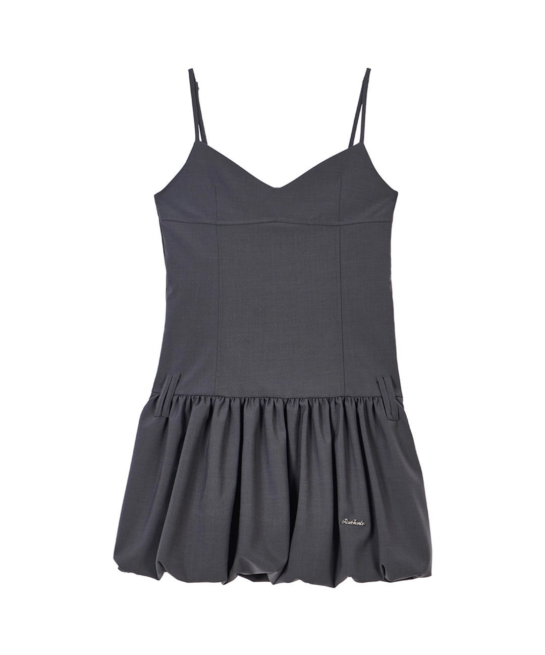 로제프란츠 Rose Balloon Mini Dress [Charcoal] 상품 이미지 1