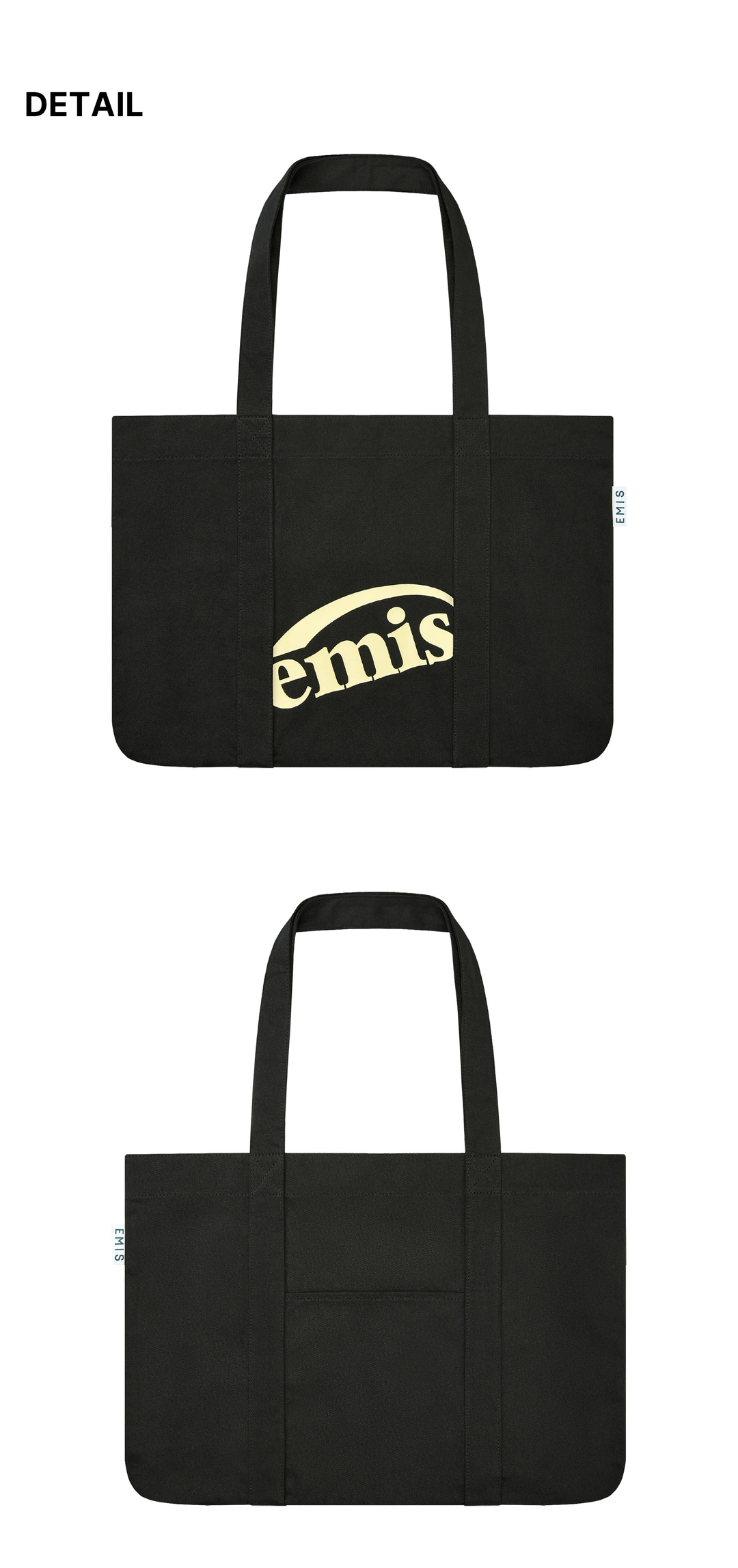 이미스 LOGO PALETTE ECO BAG-BLACK 상품 이미지 1