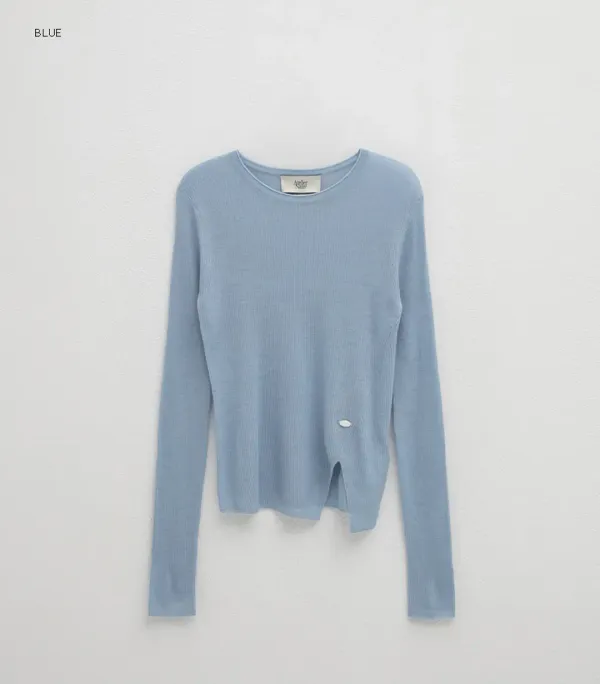 (T-7022)ESSENTIAL FINE WOOL KNIT