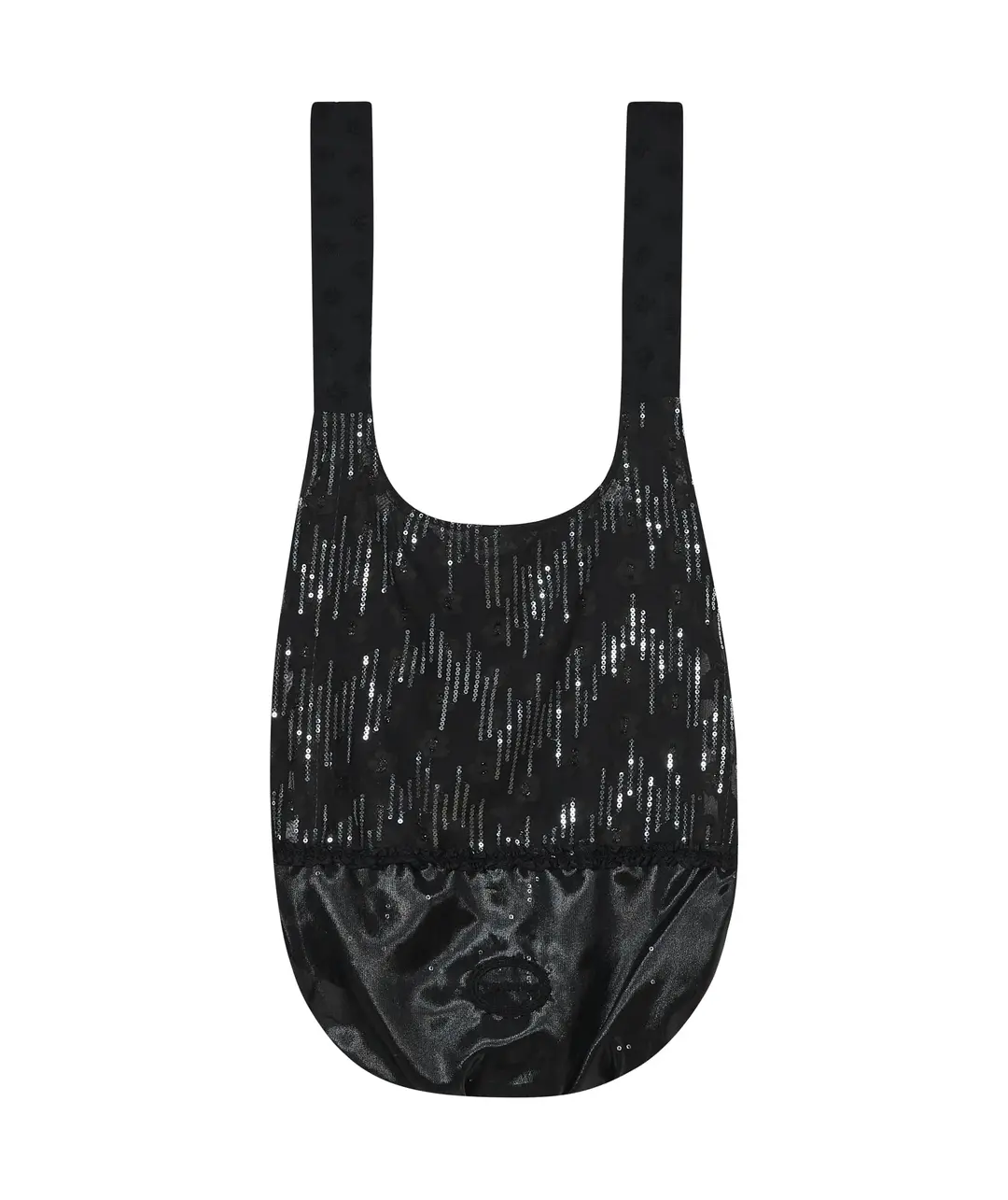 타입서비스 Pailletted Knotted 2-Way Bag [Black] 상품 이미지 3