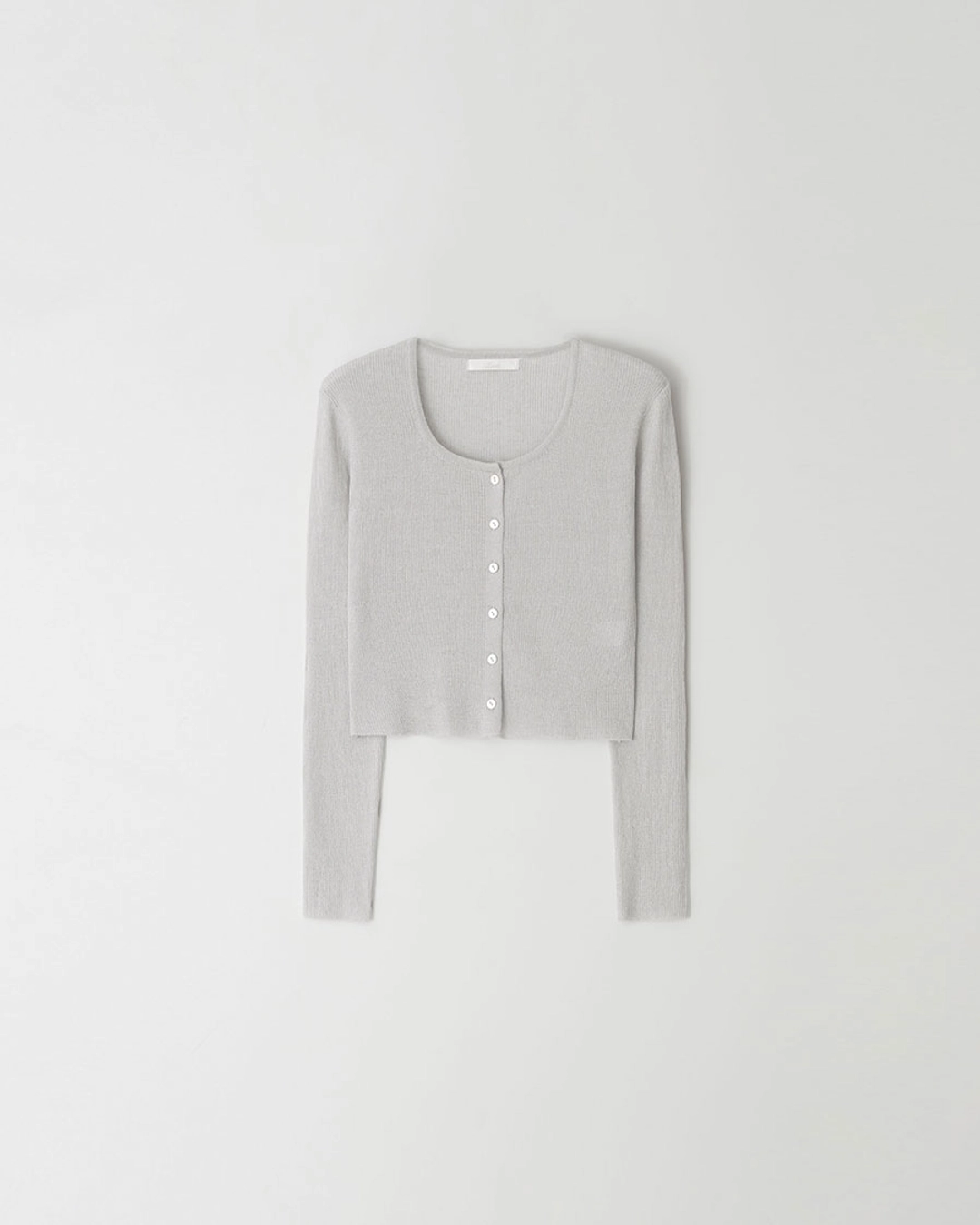 Vase slim cardigan(crop)
