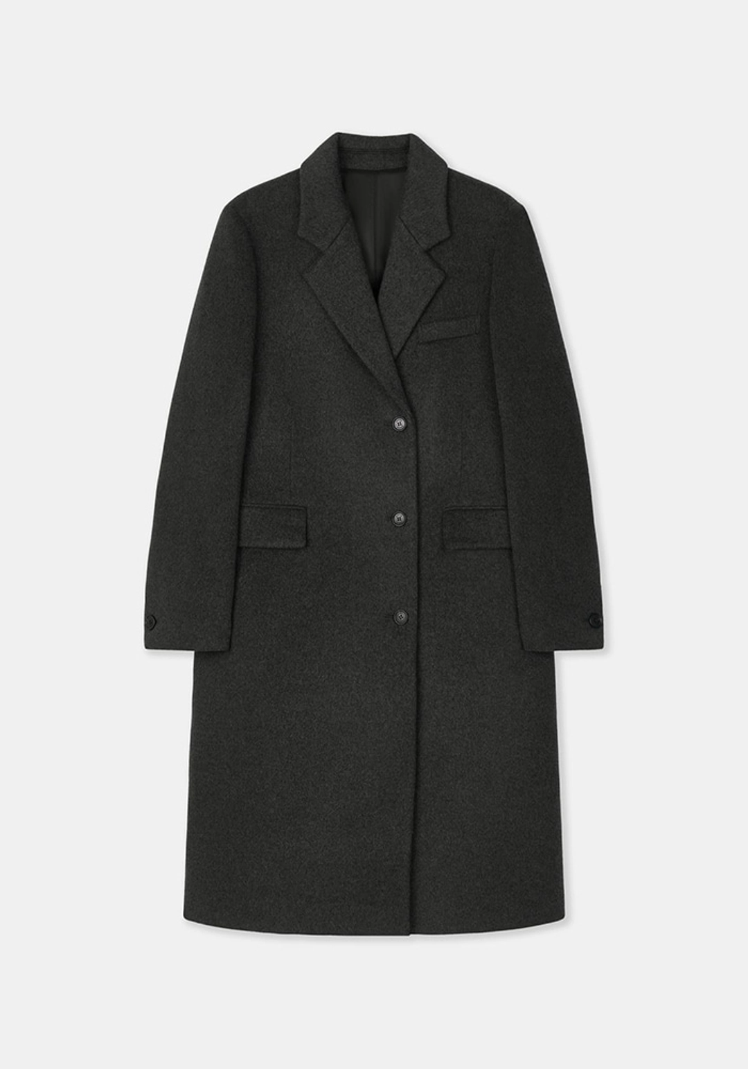 이브세이지 Cashmere wool coat (Charcoal) 상품 이미지 3
