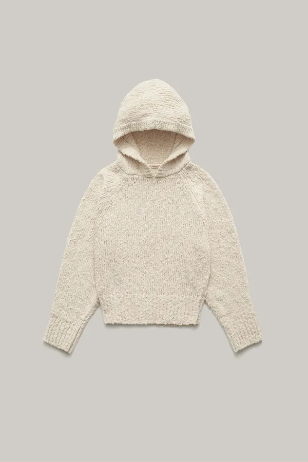 Haba Cotton Hoodie Knit