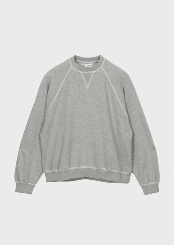 8th) a cover stitch sweatshirt (grey)