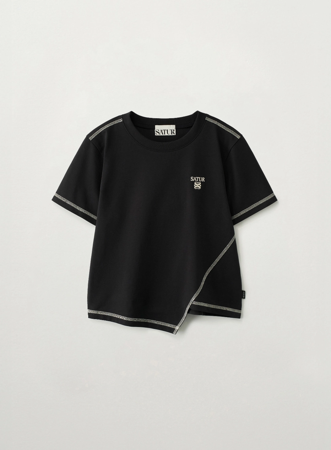 세터 (W) Dublin T-shirt - Black 상품 이미지 1