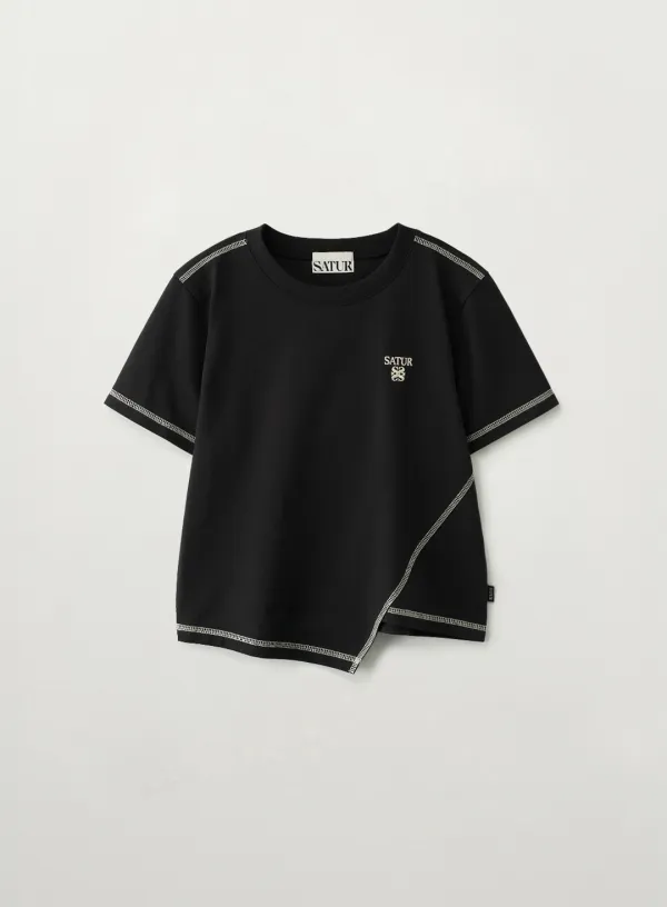 (W) Dublin T-shirt - Black