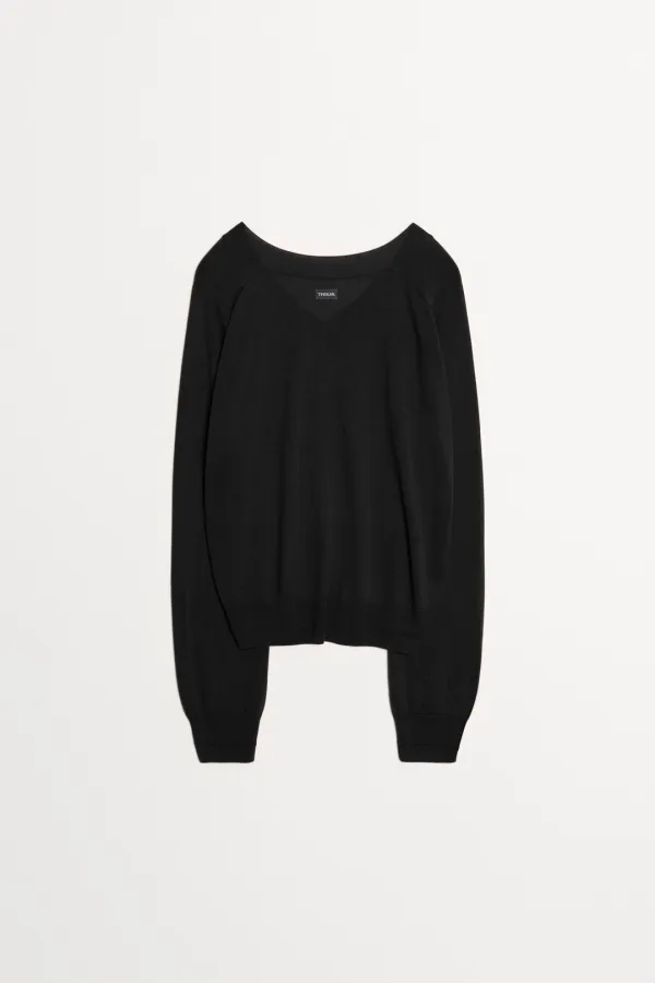 User Slit Knit black