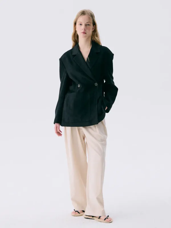 25 Corduroy Wide Pants_Ivory