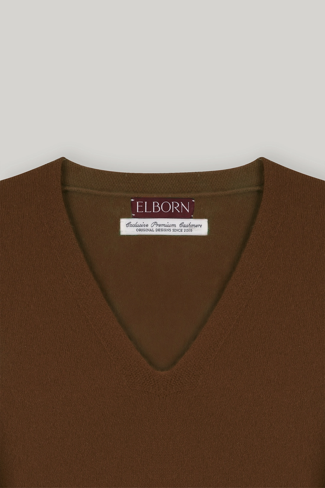 엘보른 Tiana Cashmere V-neck Knit Top 상품 이미지 2