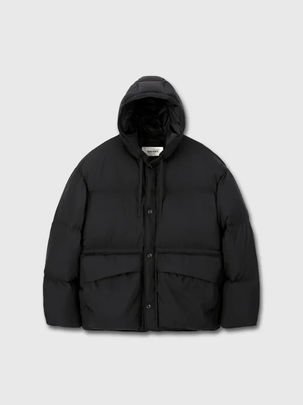 (W) SUPER LIGHT DOWN PUFFER JACKET_ BLACK