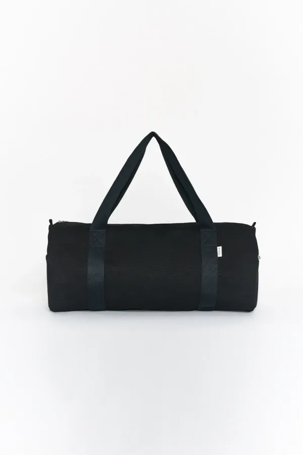 Solid Gym Bag Big (Black)