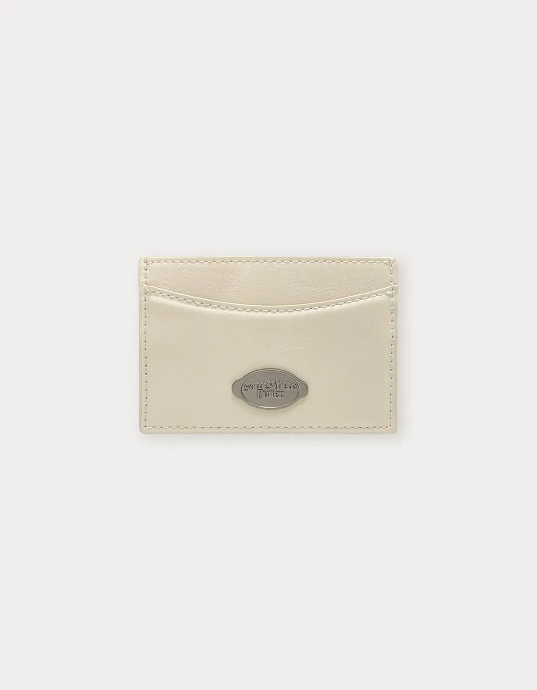 썸웨어버터 Fle Card Wallet - Cream 상품 이미지 1