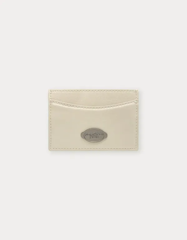 Fle Card Wallet - Cream