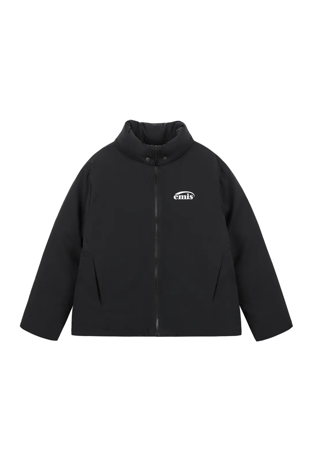 이미스 FOLDING NECK DOWN JACKET-BLACK 상품 이미지 3