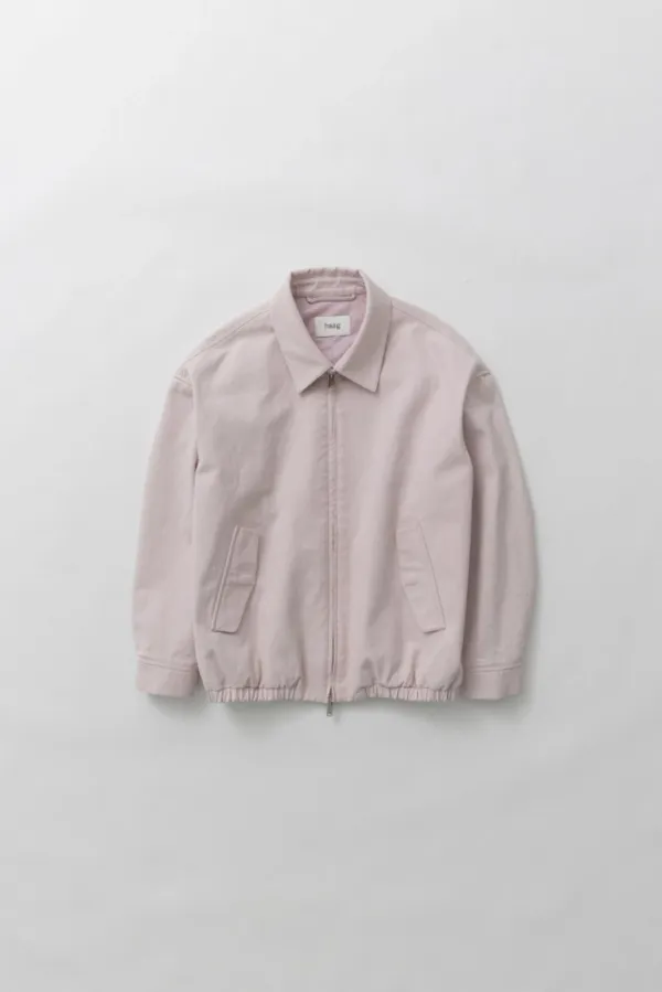 2nd) a harrington jacket (pale pink)