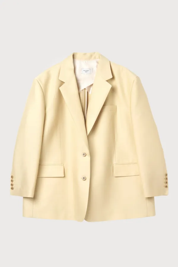 Butter silk jacket [oversize]