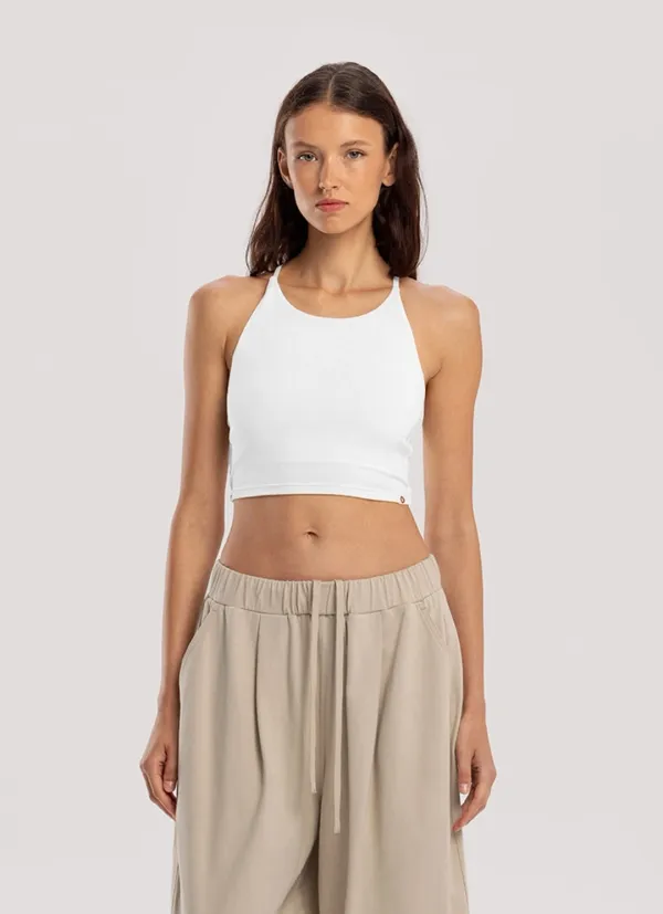 Poorna bra top_White