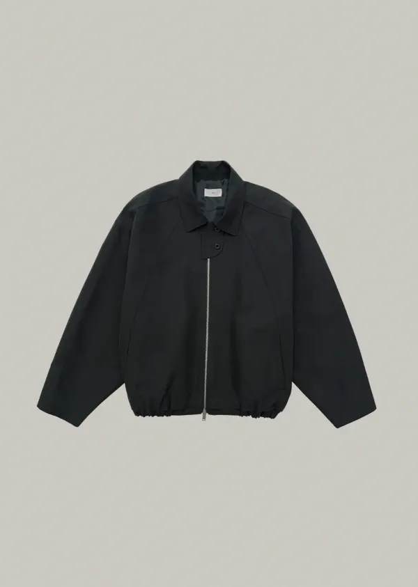 line zip-up bomber jumper