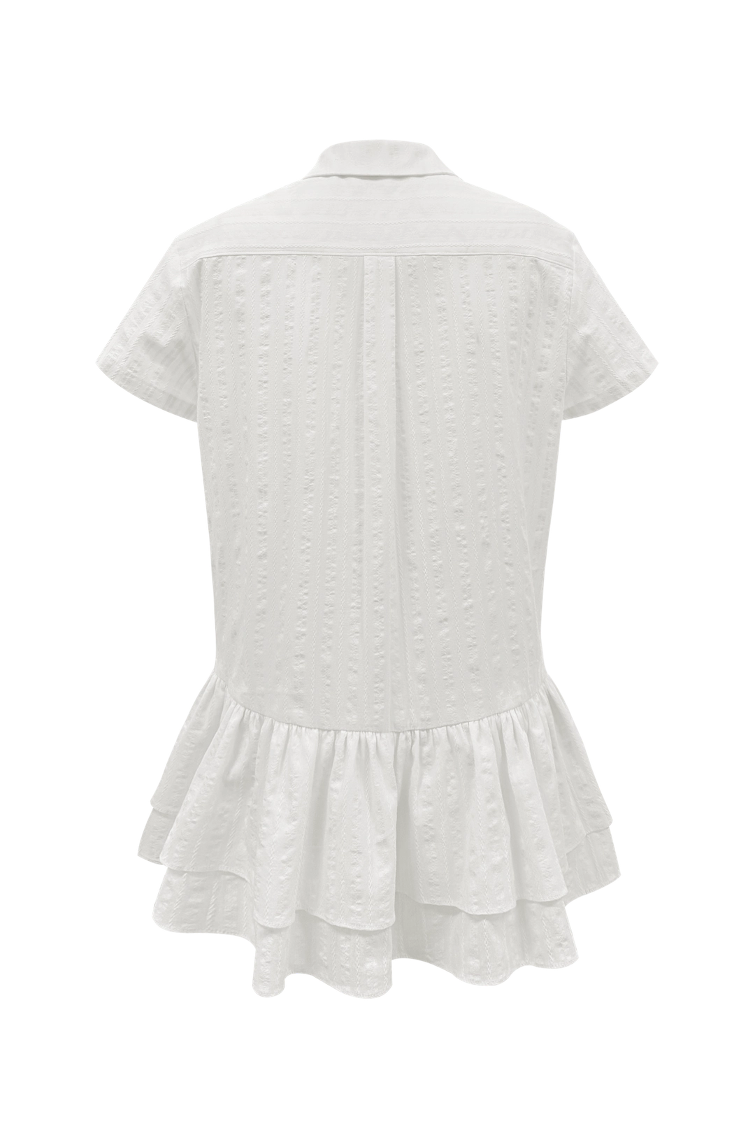 체메씨 BOW FRILL PETIT SHIRT (IVORY) 상품 이미지 3