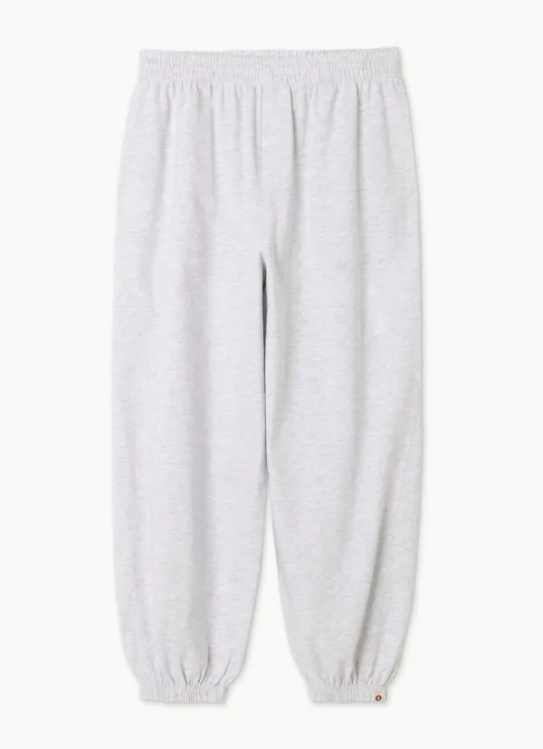 Diagonal jogger pants (For Men)_Melange Grey