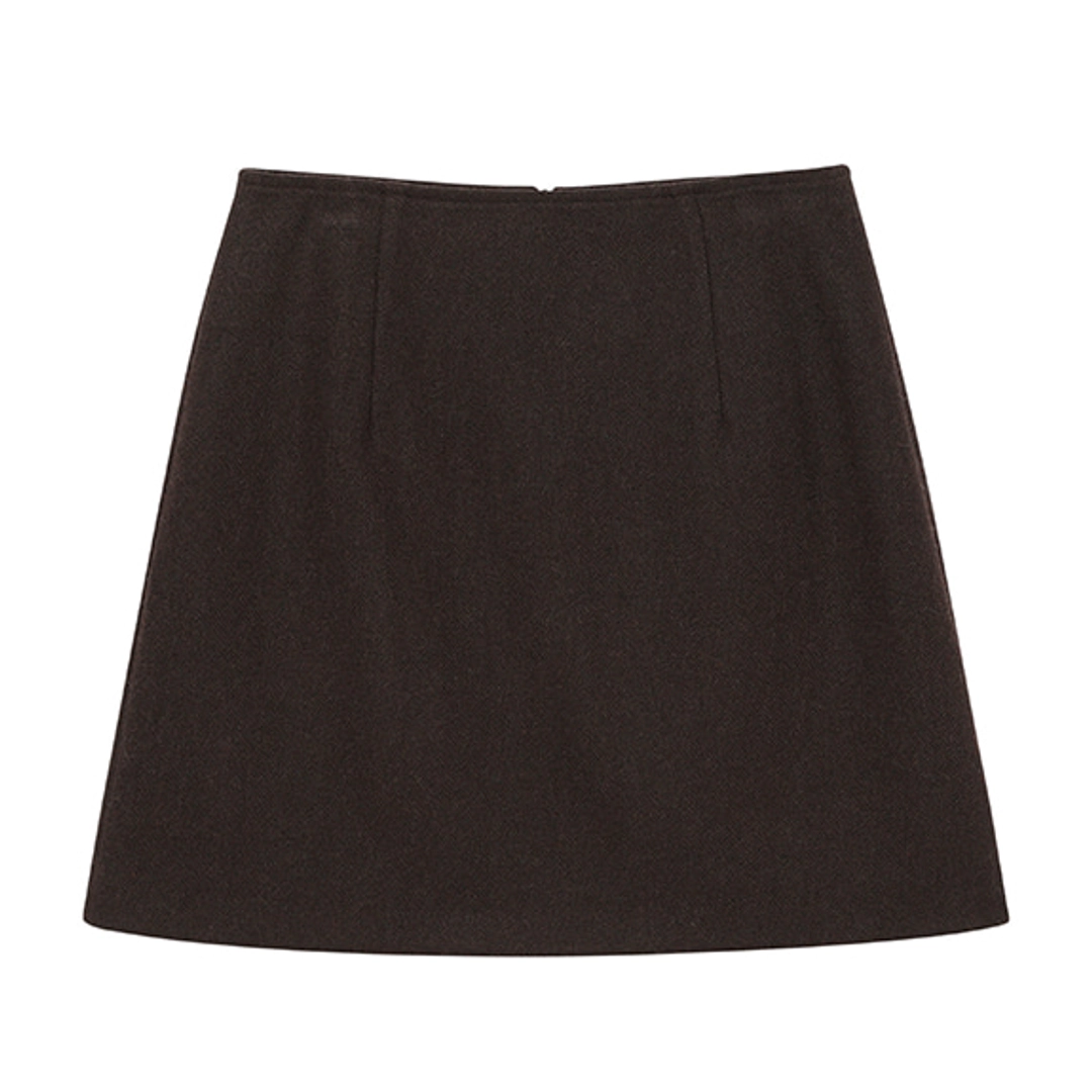 하케쉬 Kaya Skirt_Dark Brown 상품 이미지 2