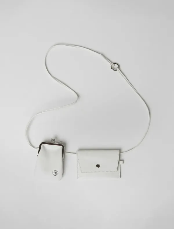 [1st REORDER] STRAP PURSE BAG [WHITE]
