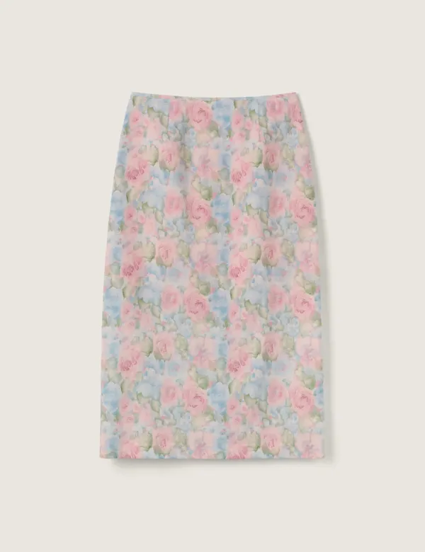 Jardin Skirt (Rose Pink)