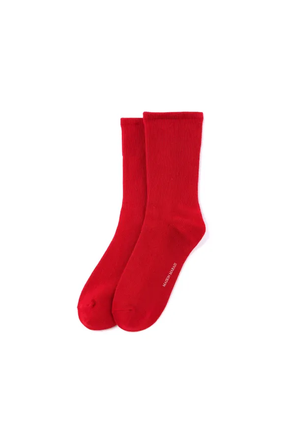 MM All Day Socks, Red