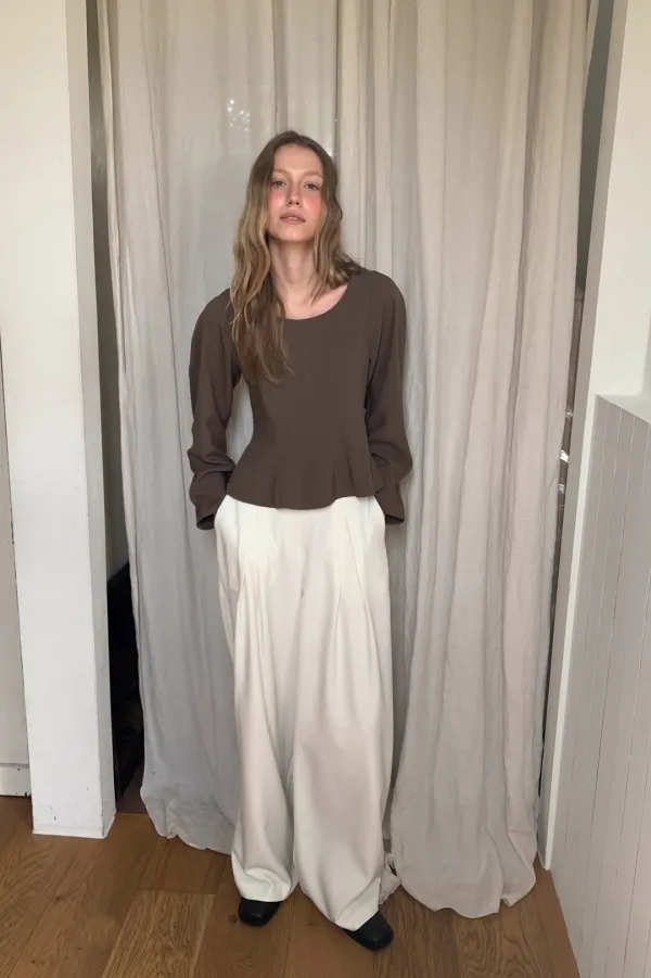 Ariel Blouse / Brown