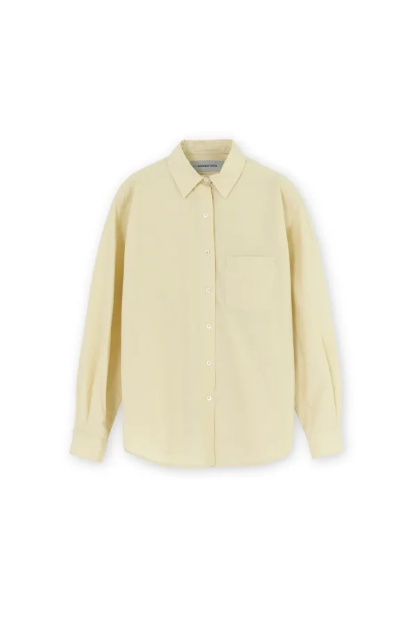 W Steady Shirt, Light Yellow