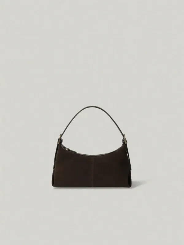 Mini Bateau Bag Brown - Suede미니 바토백 - 스웨이드