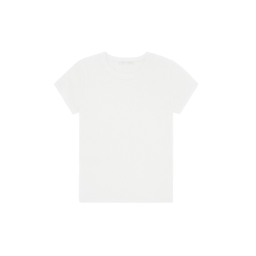 피브비 Short Sleeve T-shirt (cloud white) 상품 이미지 1