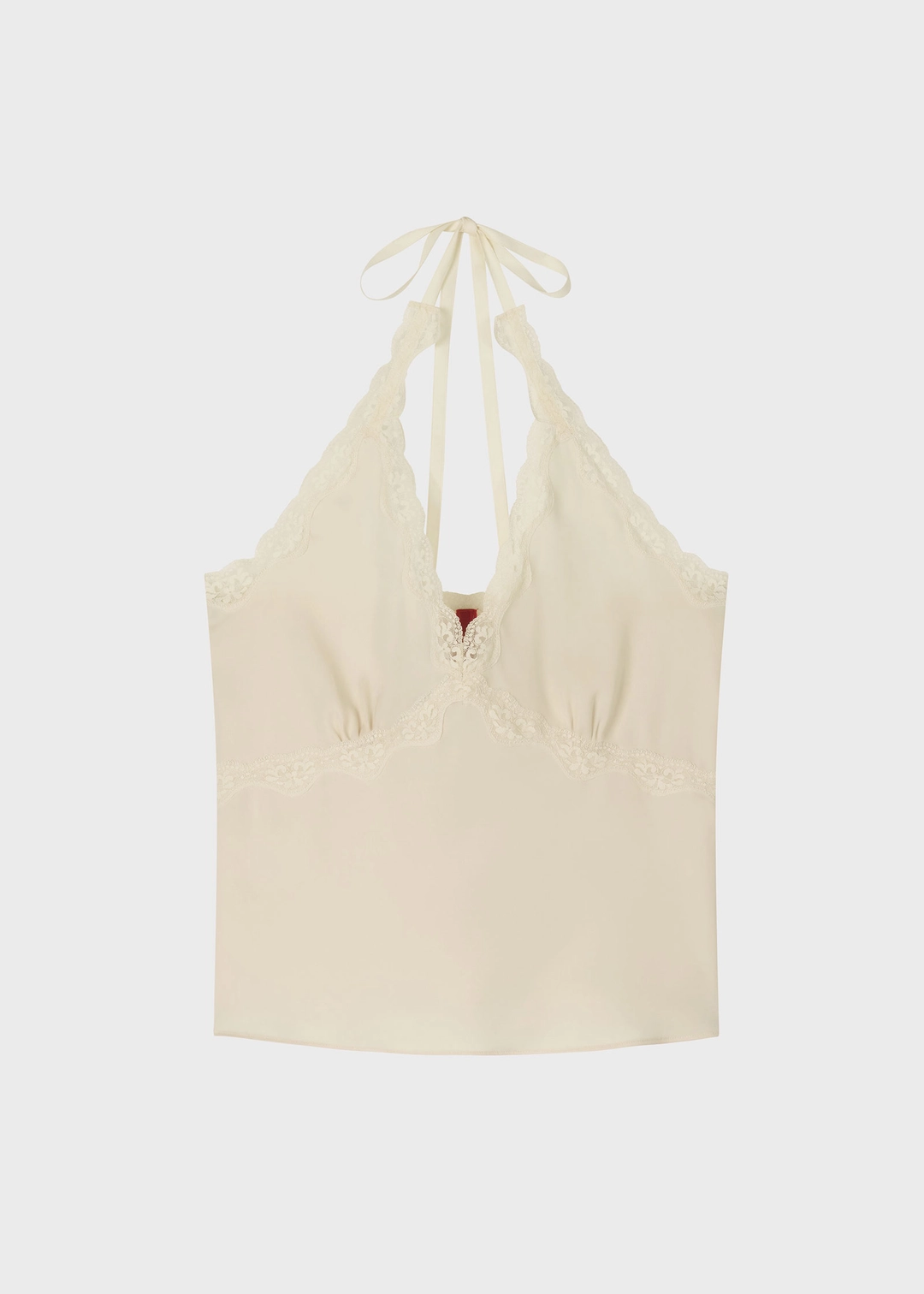 프랙티컬 앤 리얼리스틱 Romance Halter Top Nude Beige 상품 이미지 2