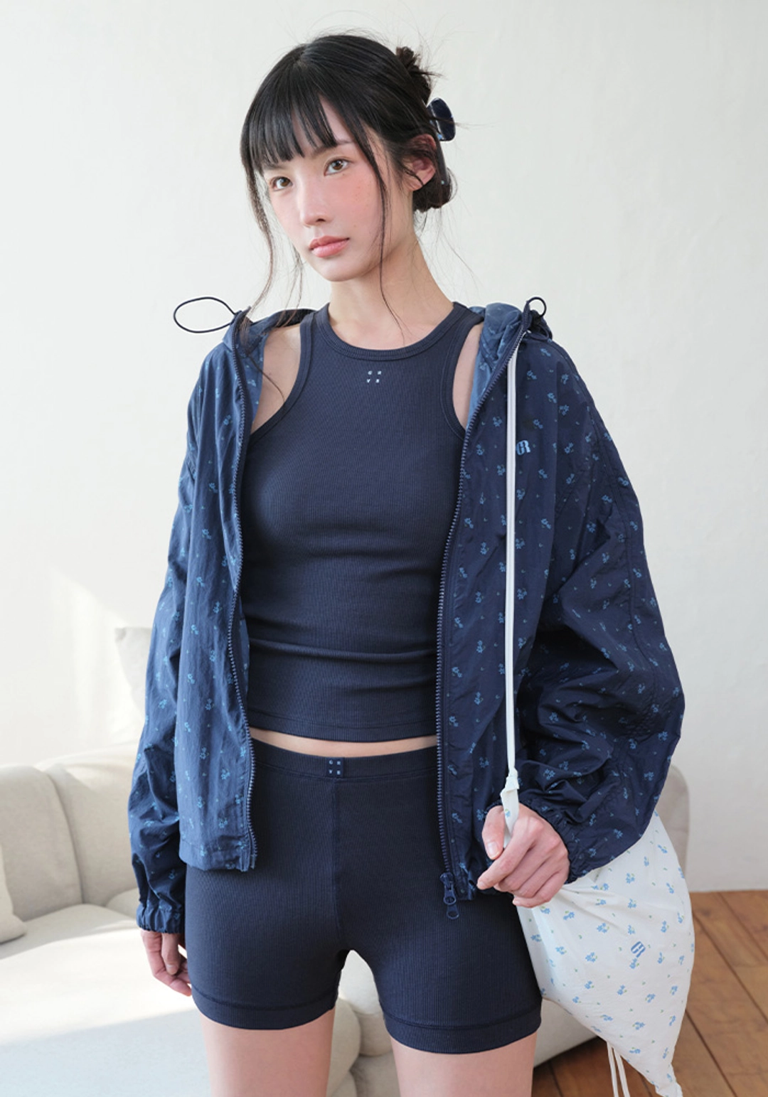 그로브 GRVB_FLOWER ANORAK JUMPER 상품 이미지 2