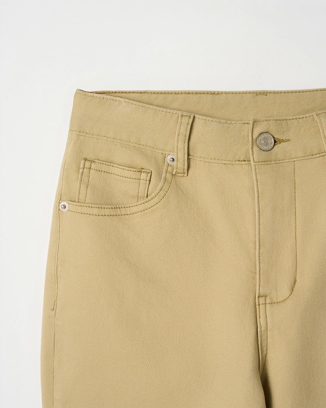 누아르나인 Stretch Capri Pants [BEIGE] 상품 이미지 2